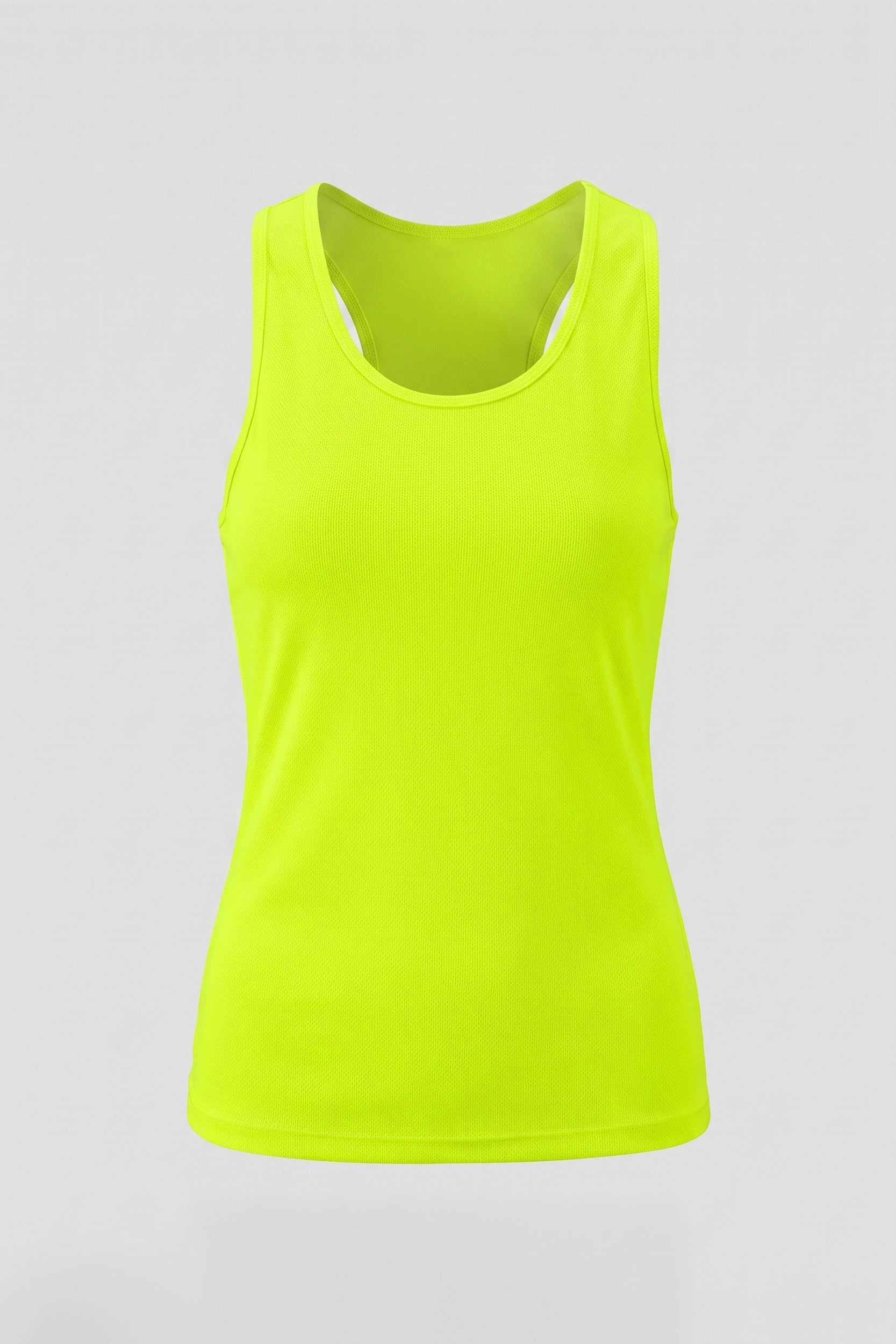 Mesh Fabric Women Sports Tank Top - Breathable Activewear