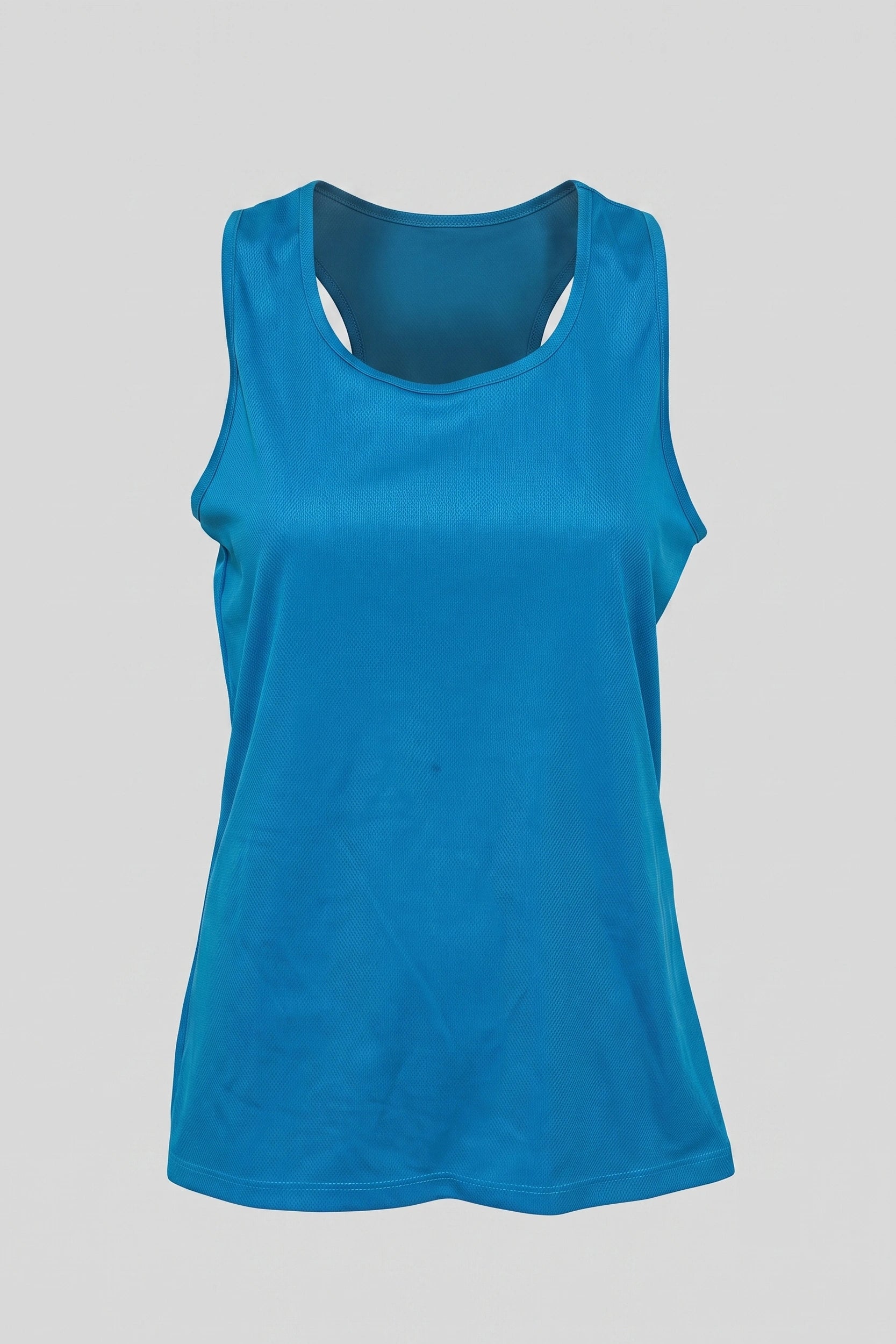 Mesh Fabric Women Sports Tank Top - Breathable Activewear