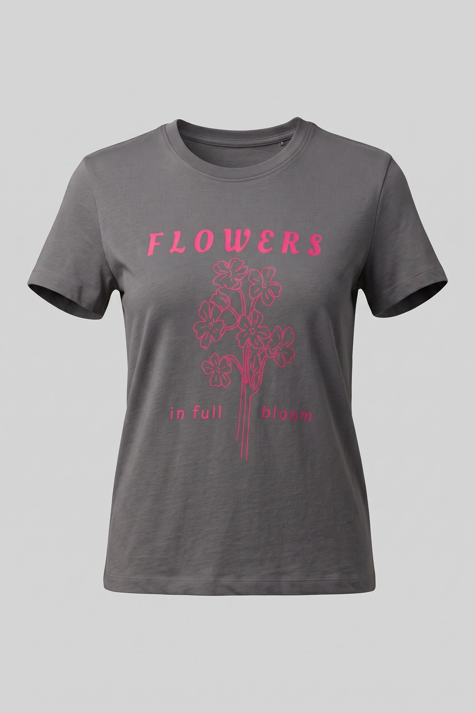 Perfect Tea Ladies T-Shirt - Flower Graphic Print Design