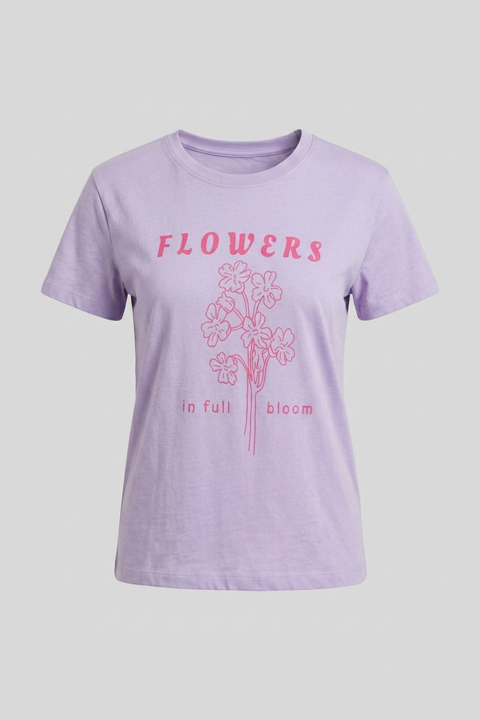 Perfect Tea Ladies T-Shirt - Flower Graphic Print Design