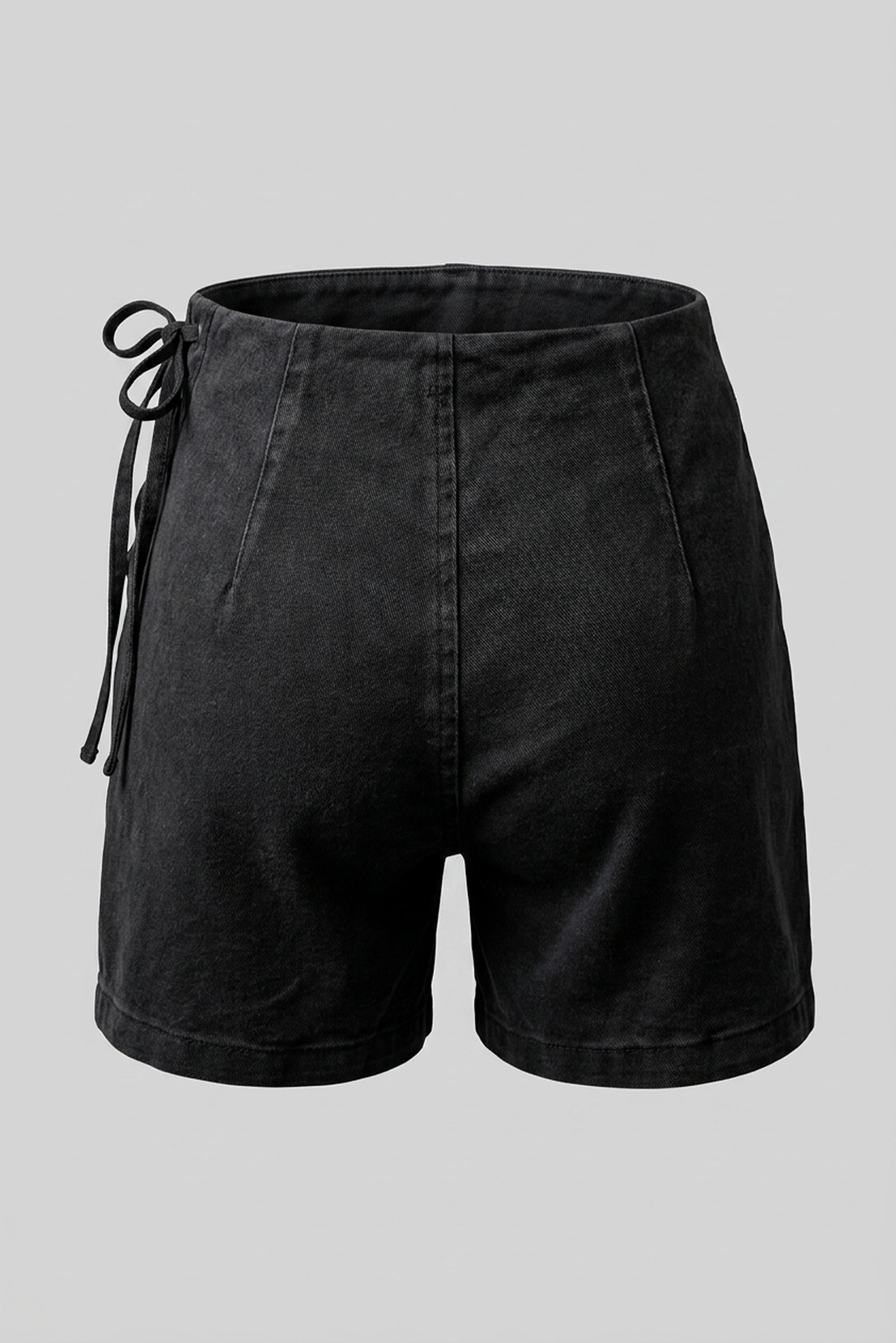 Ladies Denim Wrap Skort High Waist Women's Skirt Short