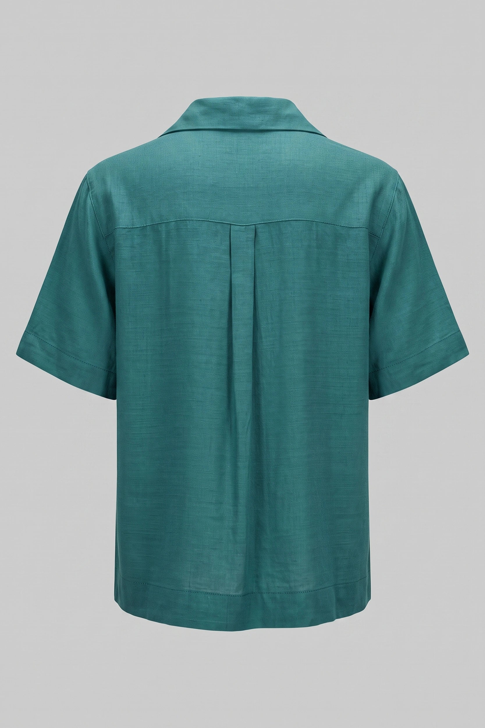 Ladies Soft Linen Polo Shirt Short Sleeve Women Top