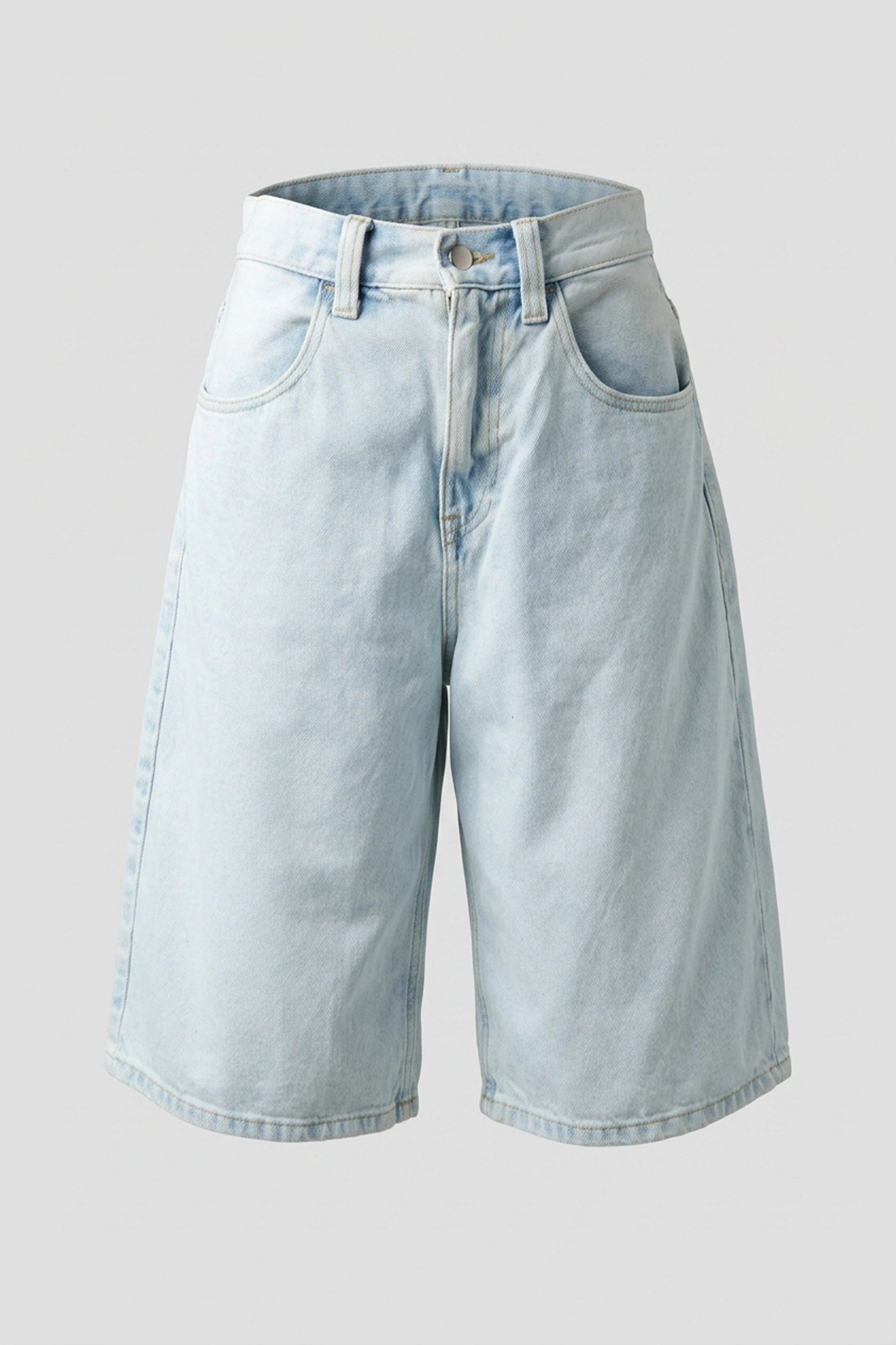 Ladies Denim Baggy Shorts Women Jorts Casual Relaxed