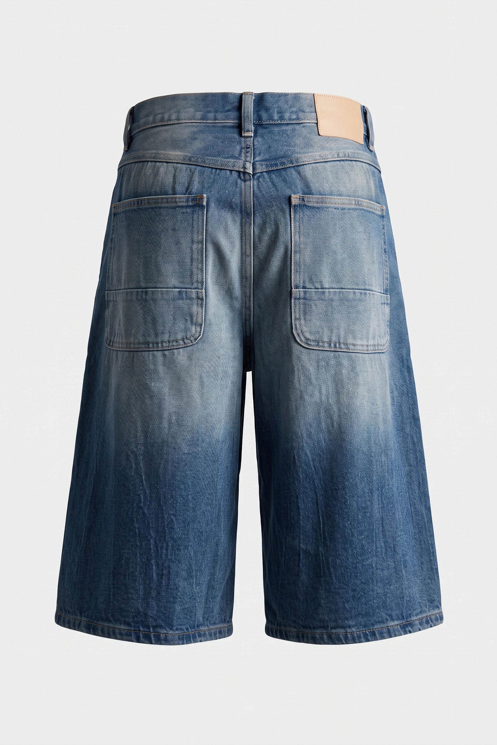 Ladies Denim Baggy Jorts Women Casual Denim Shorts