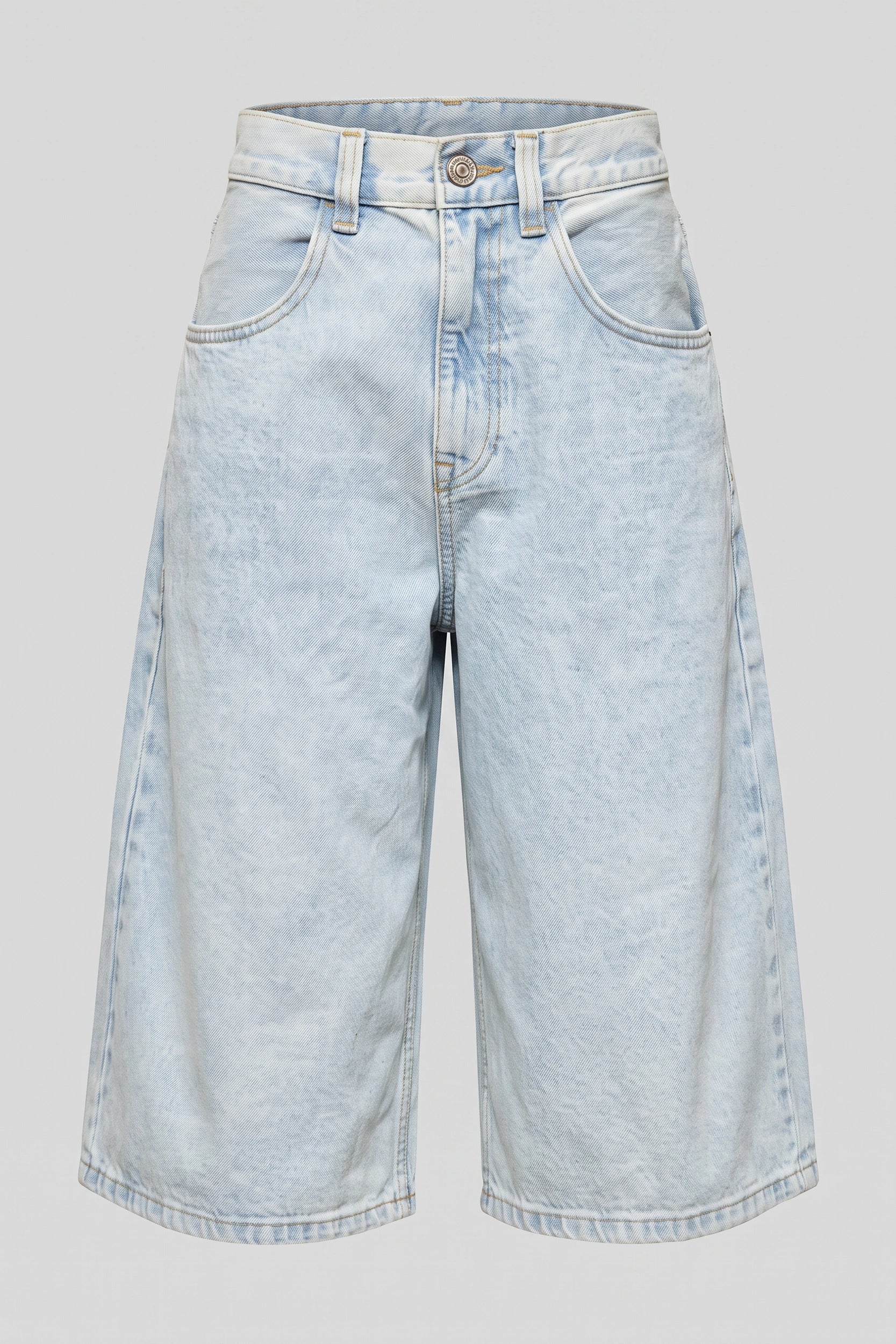 Ladies Denim Baggy Jorts Women Casual Denim Shorts
