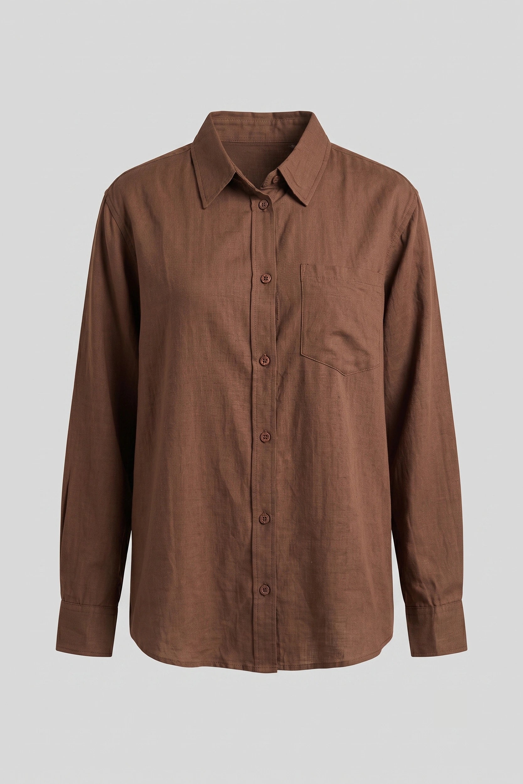 Regular Fit Longsleeve Shirt for Women - Casual Top