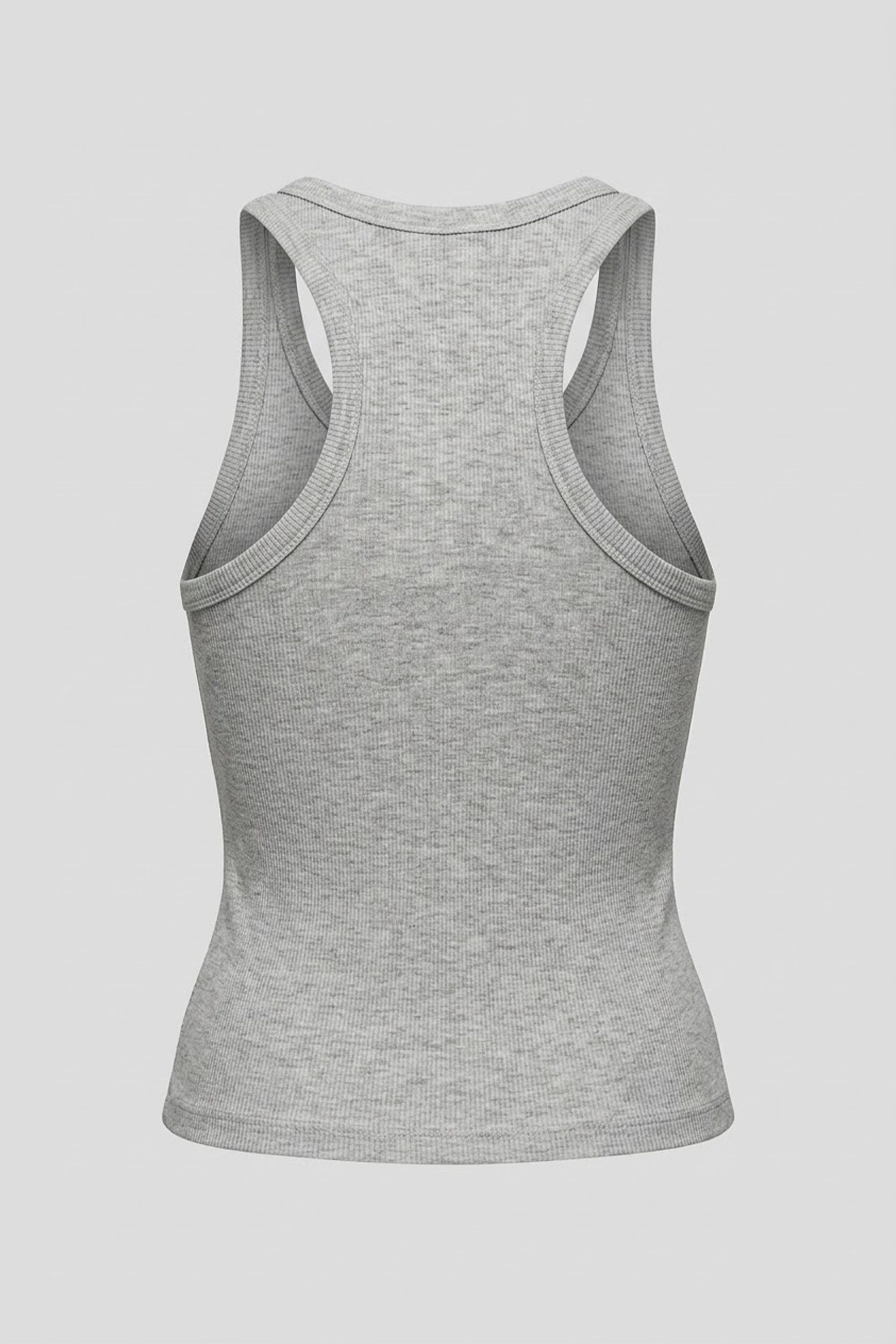 Rib Racer Tank Top for Women - Casual Everyday Wear