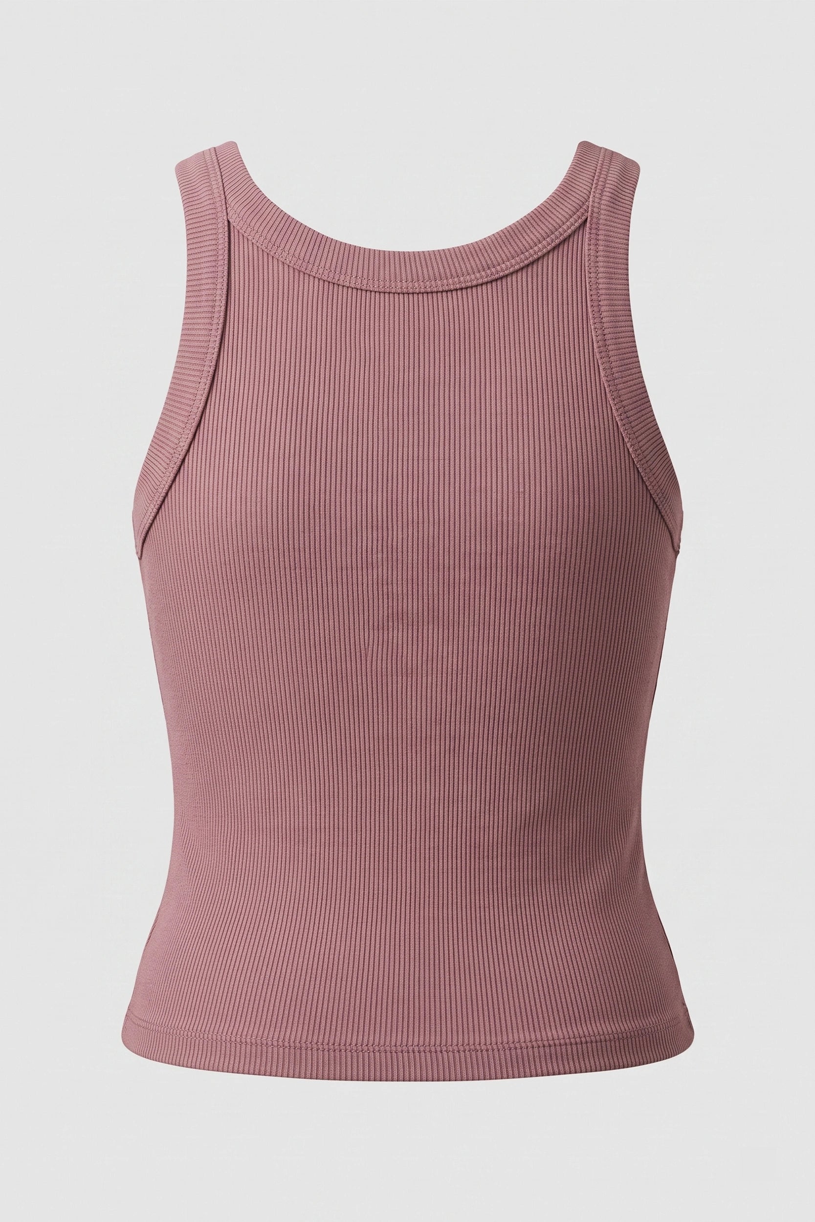 Ribbed Tank Top for Women - Soft Stretch Casual Basic