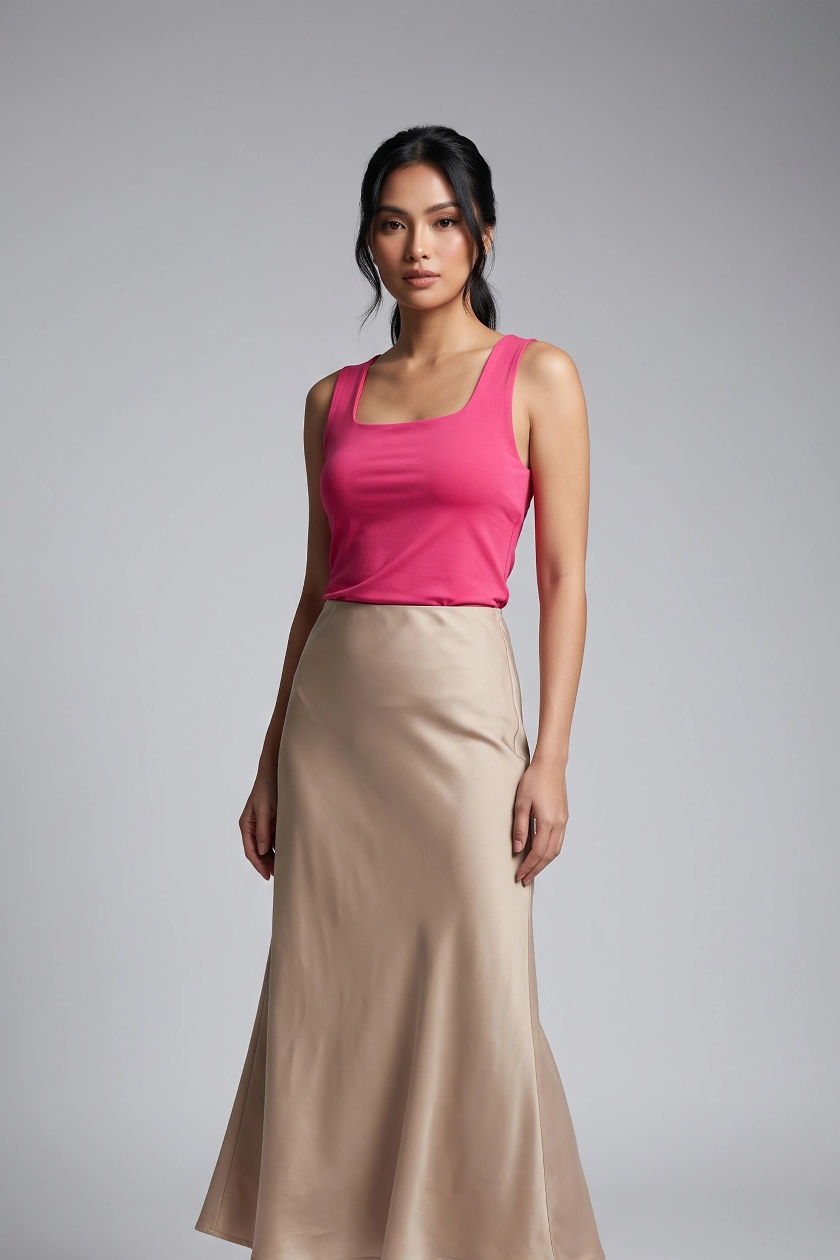 Seamless Ladies Top - Soft Stretch Everyday Basic Wear