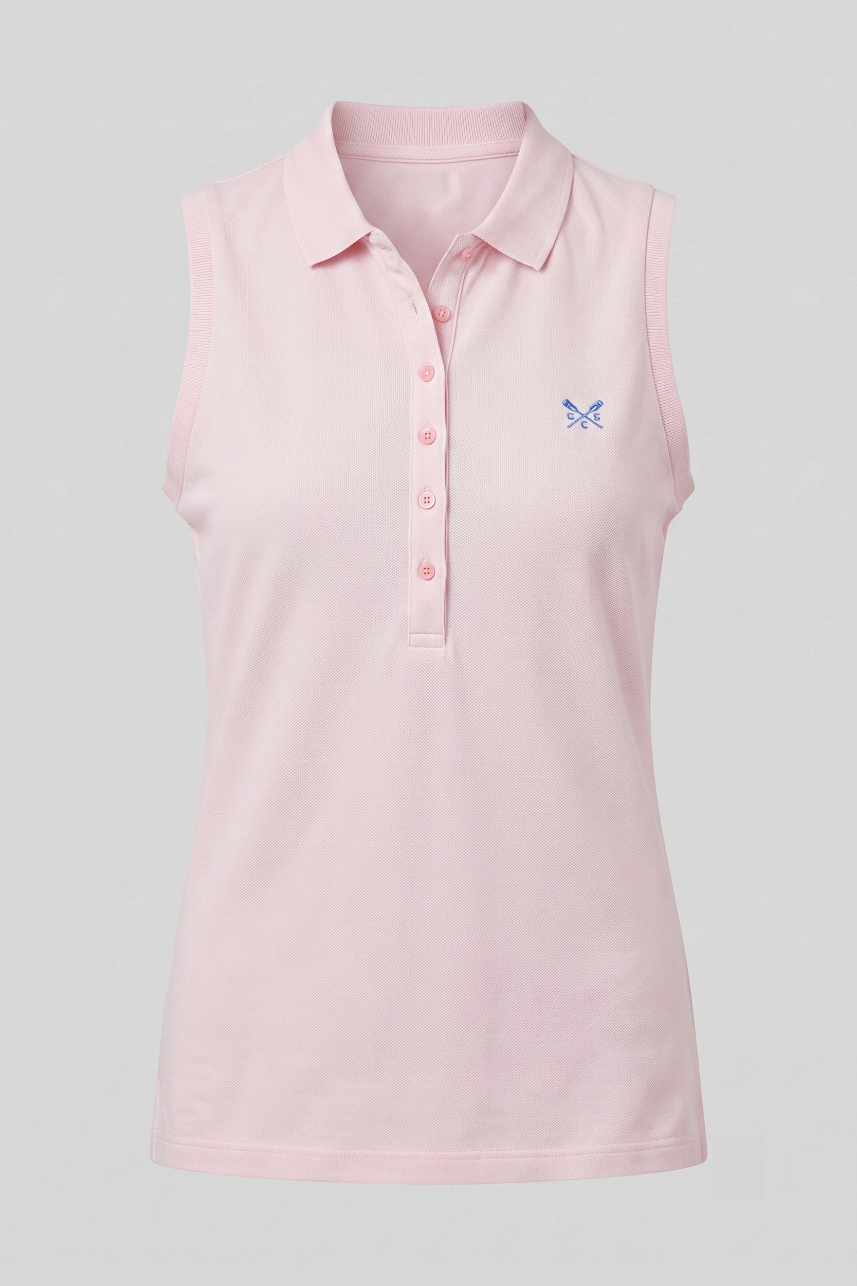 Sleeveless Polo Top for Women - Casual Everyday Wear