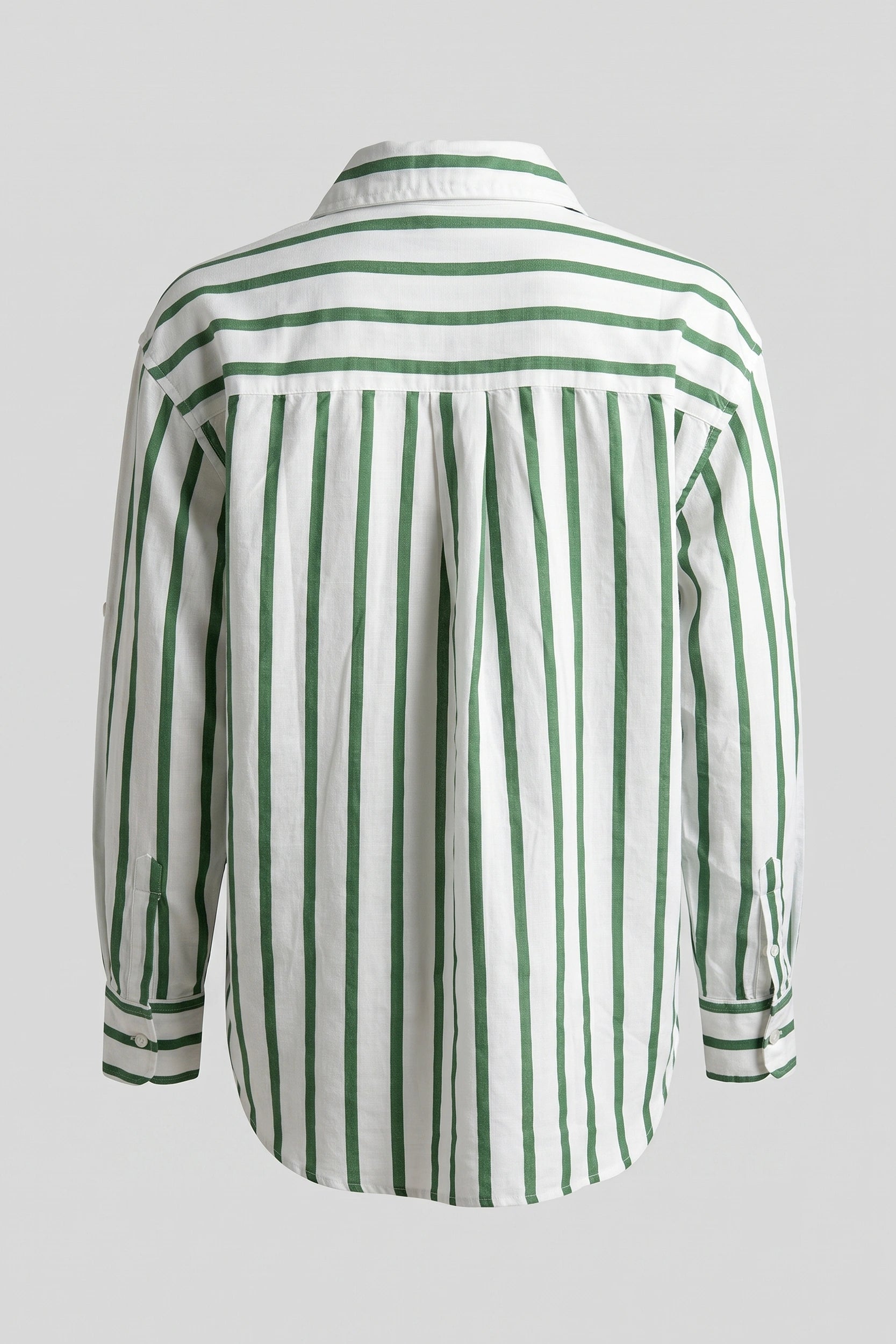 Soft Linen Longsleeve Striped Shirt for Ladies Wear