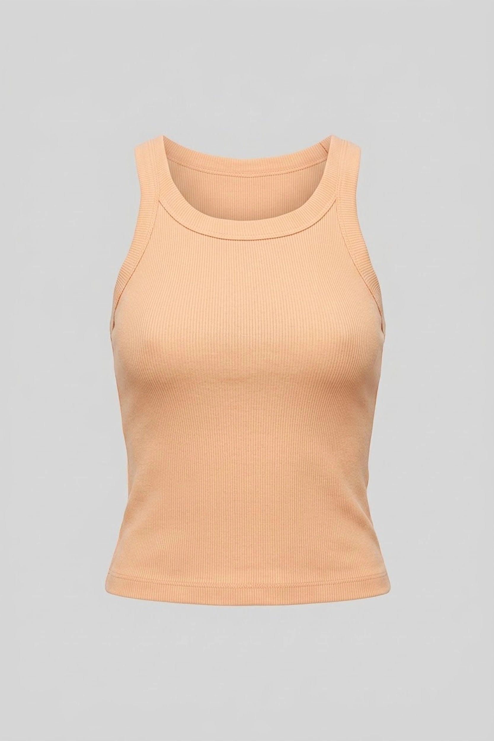 Rib Tank Top for Women - Soft Casual Everyday Basic