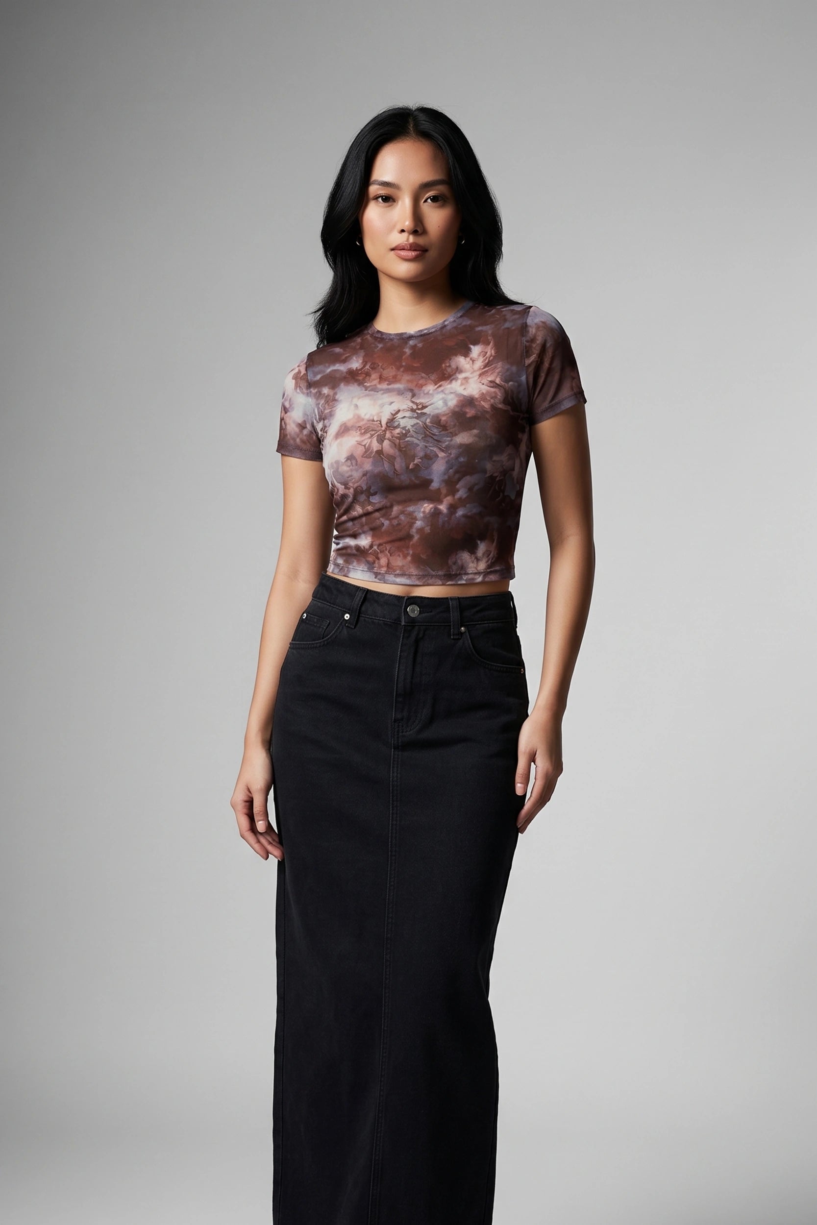 Women's Mesh Croptop - Breathable Casual Sporty Style