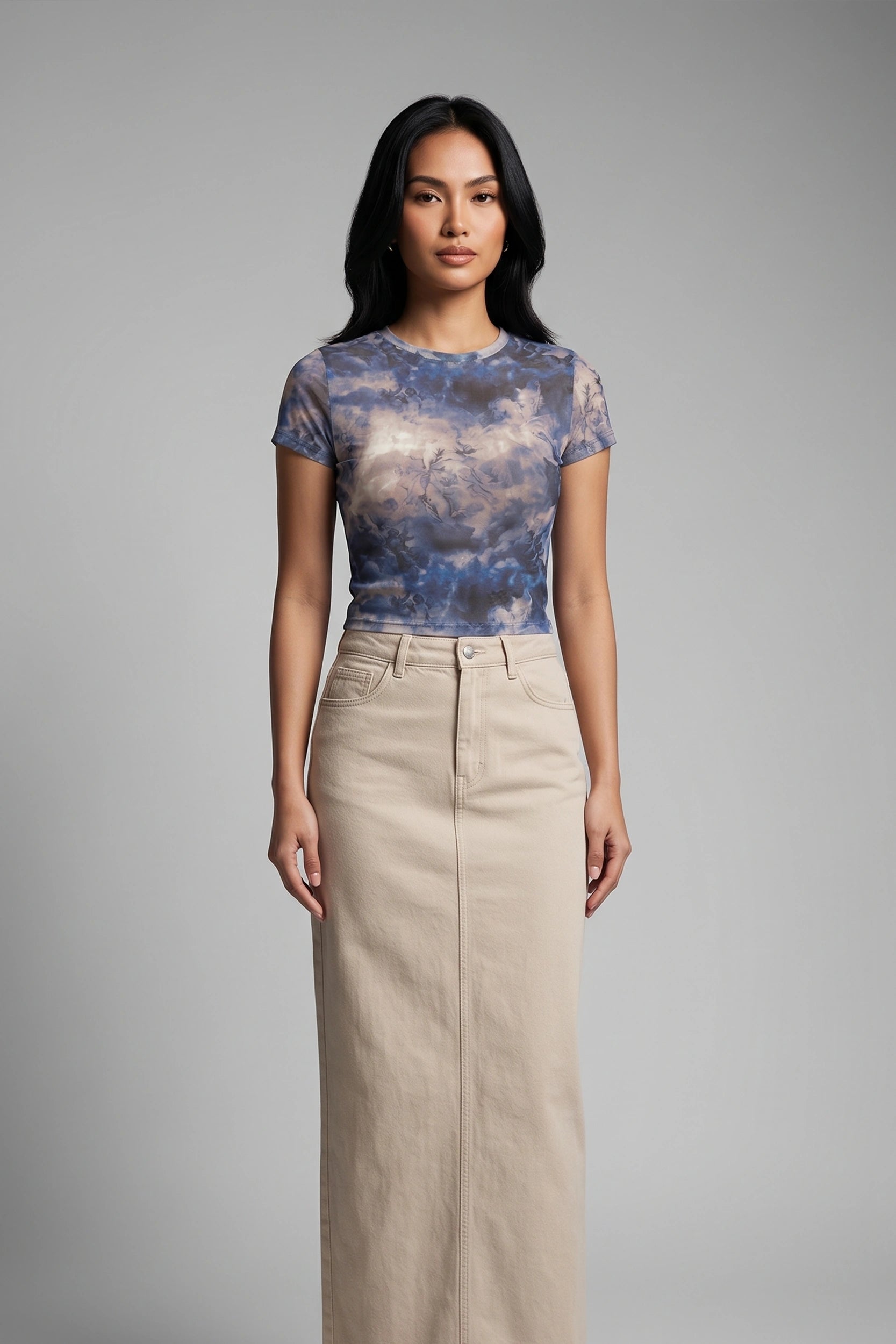 Women's Mesh Croptop - Breathable Casual Sporty Style