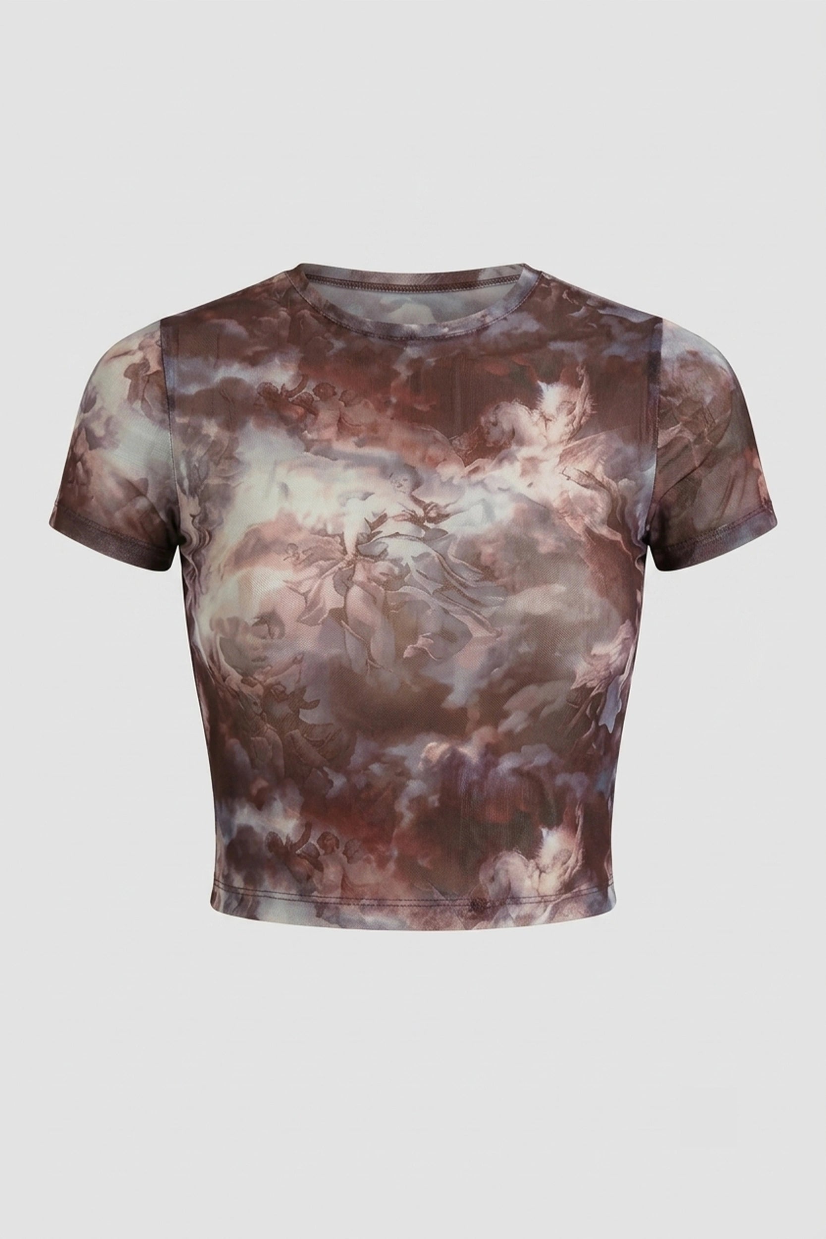 Women's Mesh Croptop - Breathable Casual Sporty Style