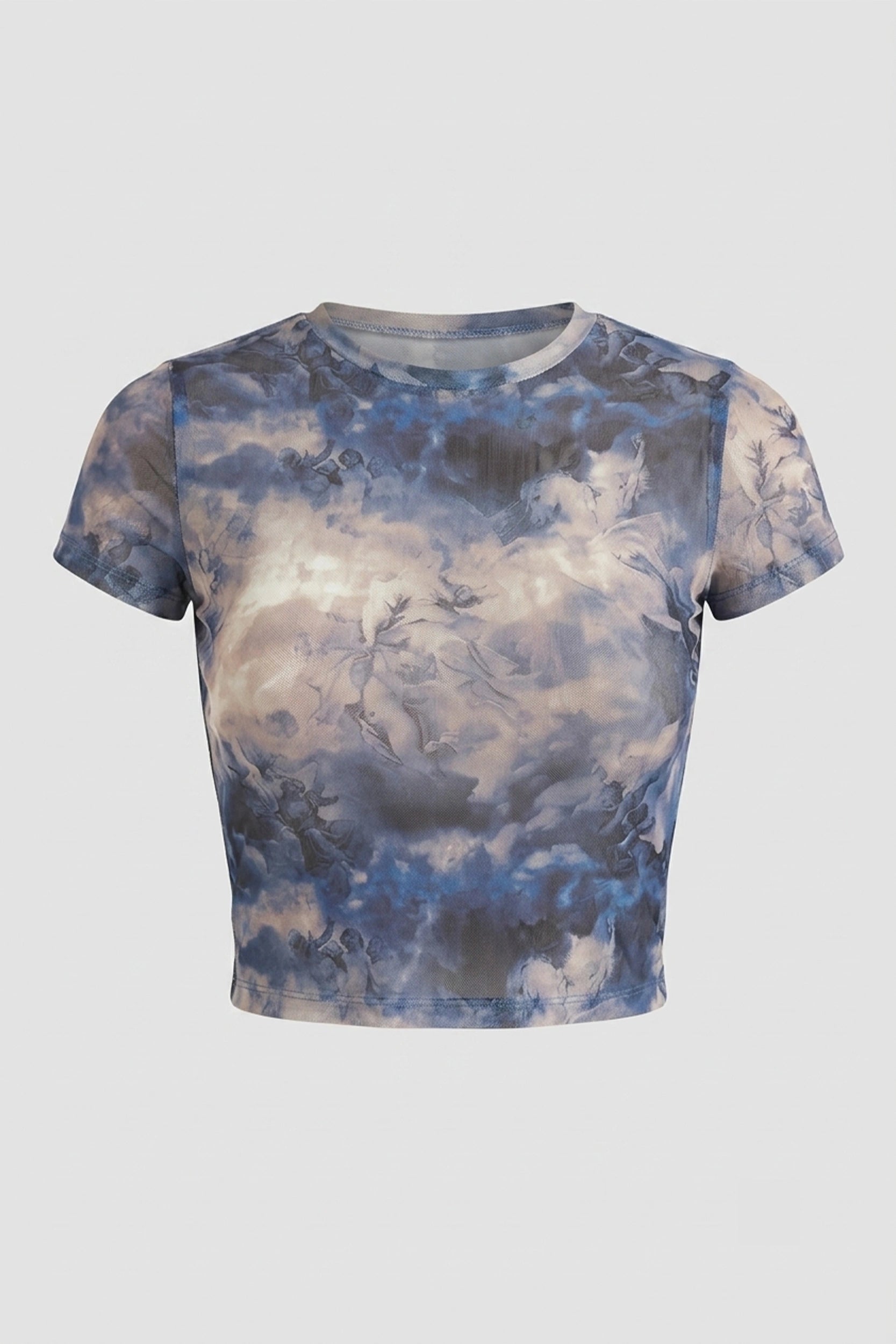 Women's Mesh Croptop - Breathable Casual Sporty Style