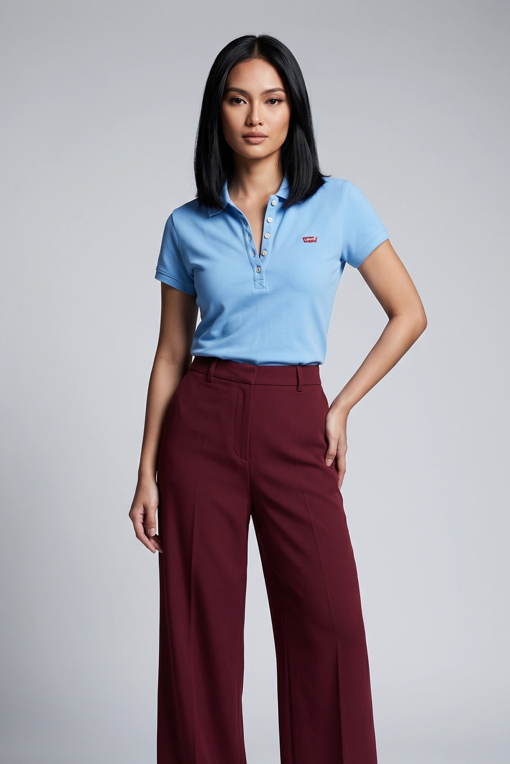 Women's Polo Shirt - Classic Fit Casual Cotton Top