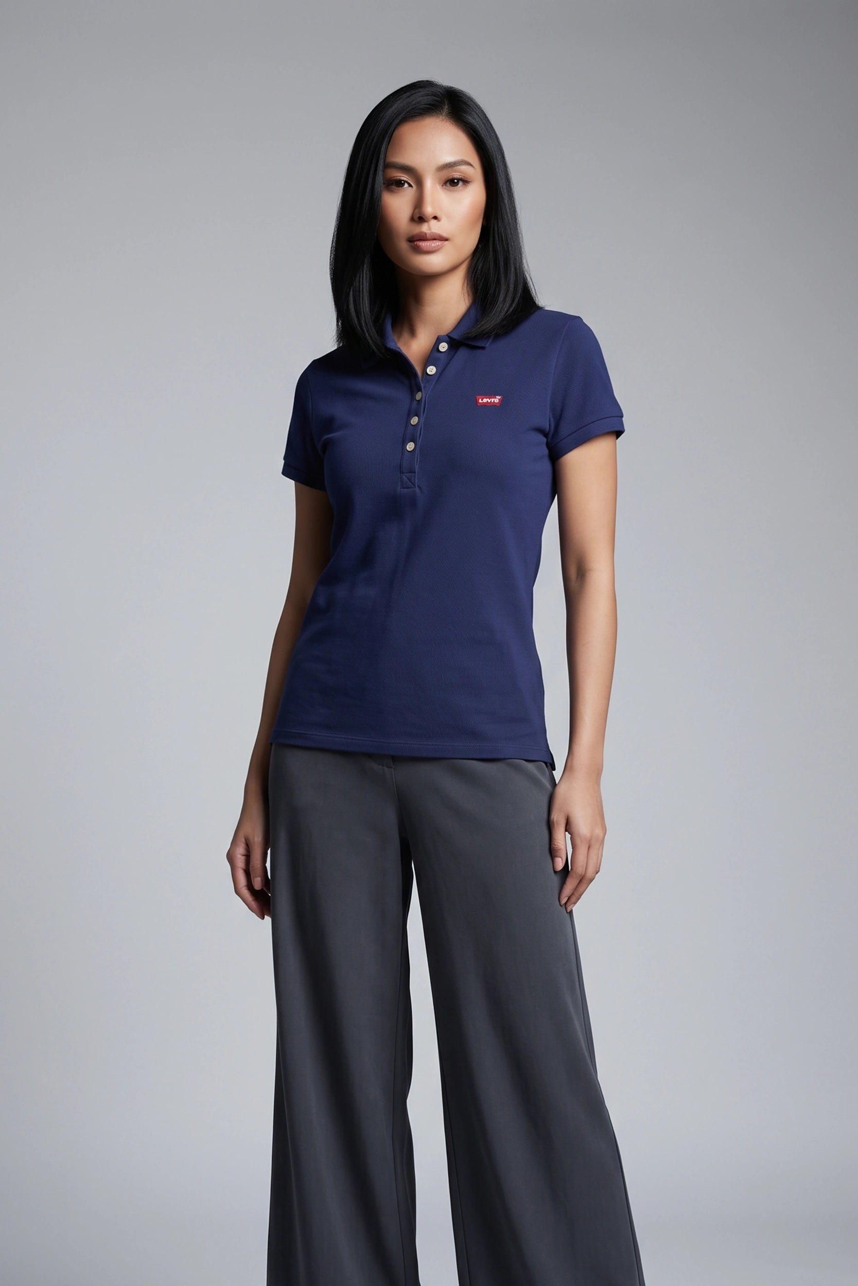 Women's Polo Shirt - Classic Fit Casual Cotton Top