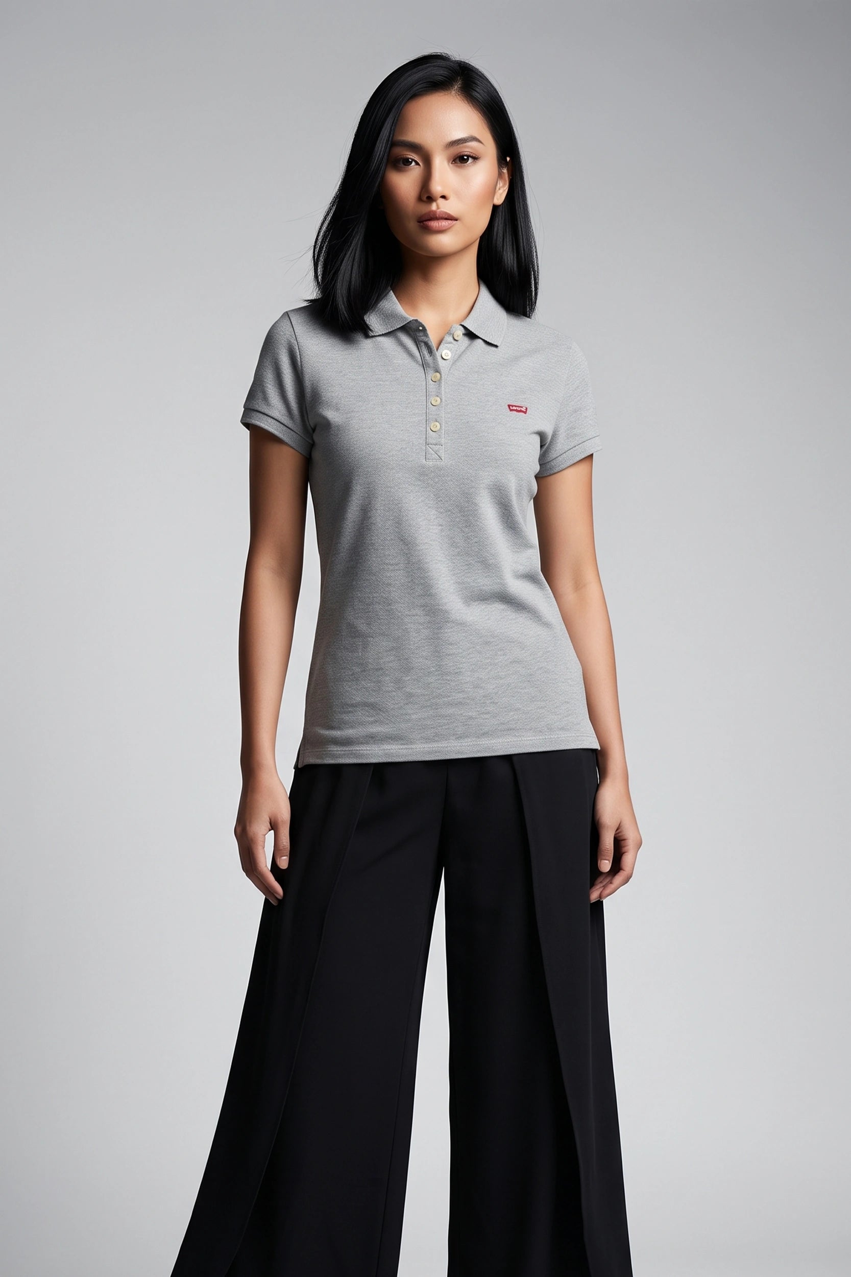 Women's Polo Shirt - Classic Fit Casual Cotton Top