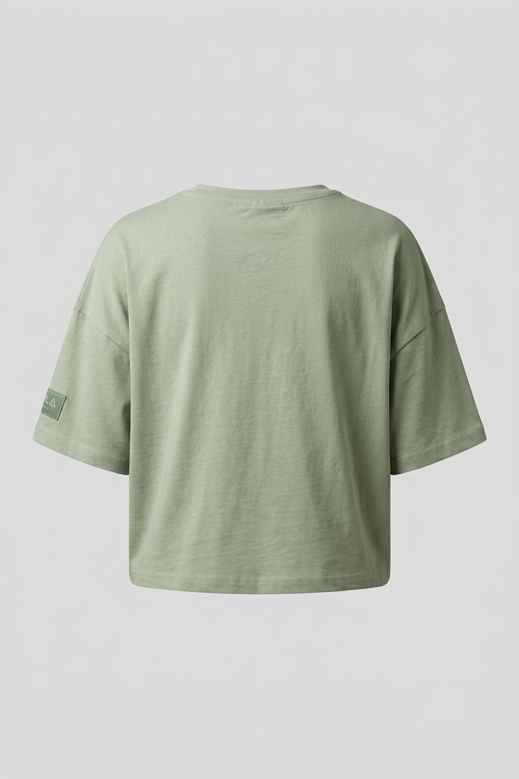 Women's Short Sleeve Drop Shoulder Oversize Crop Top